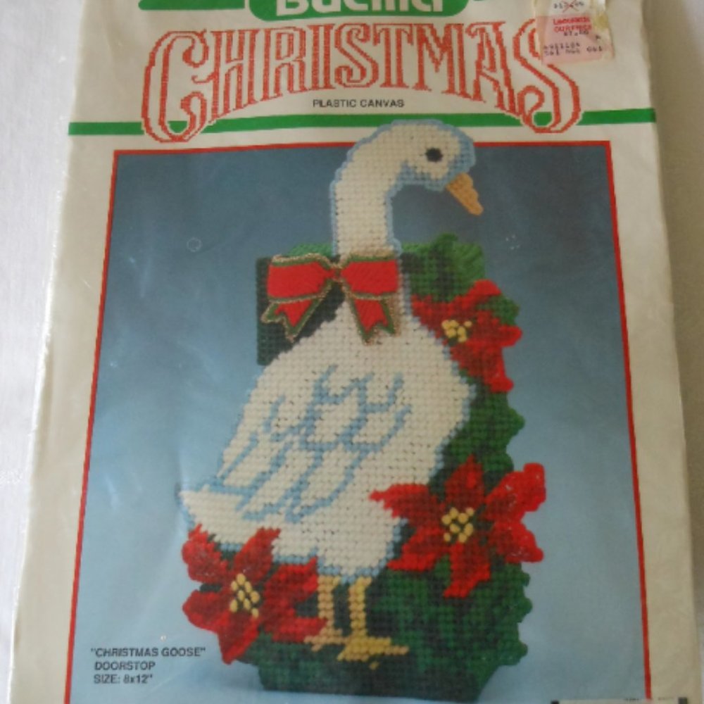 Vintage Bucilla Plastic Canvas Kit